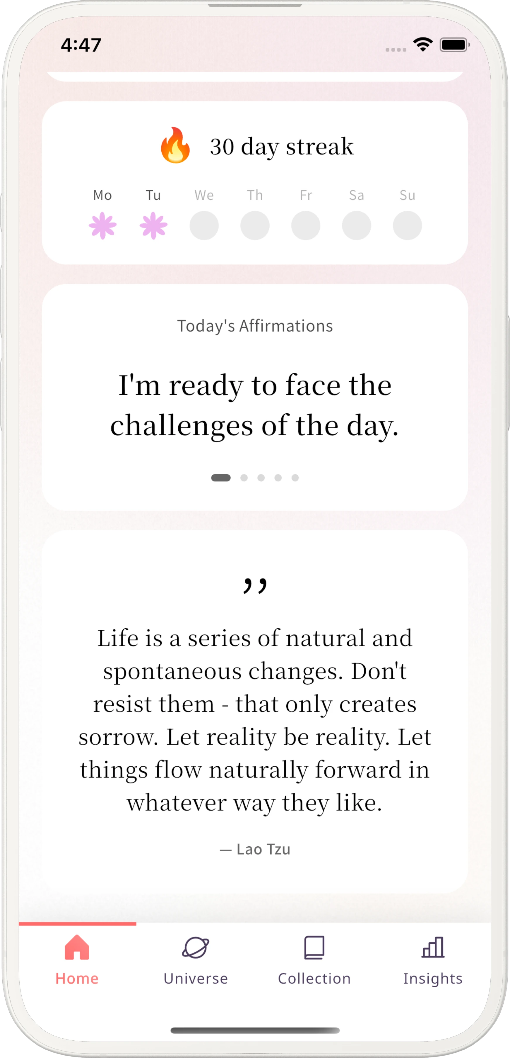 Affirmations made for you